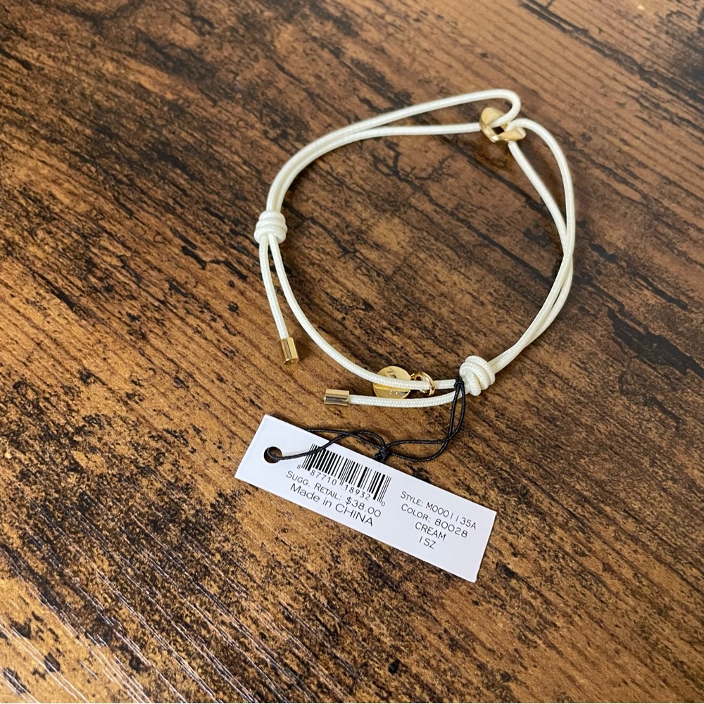 Marc by Marc Jacobs Cream Bracelet NWT - Picture 6 of 7